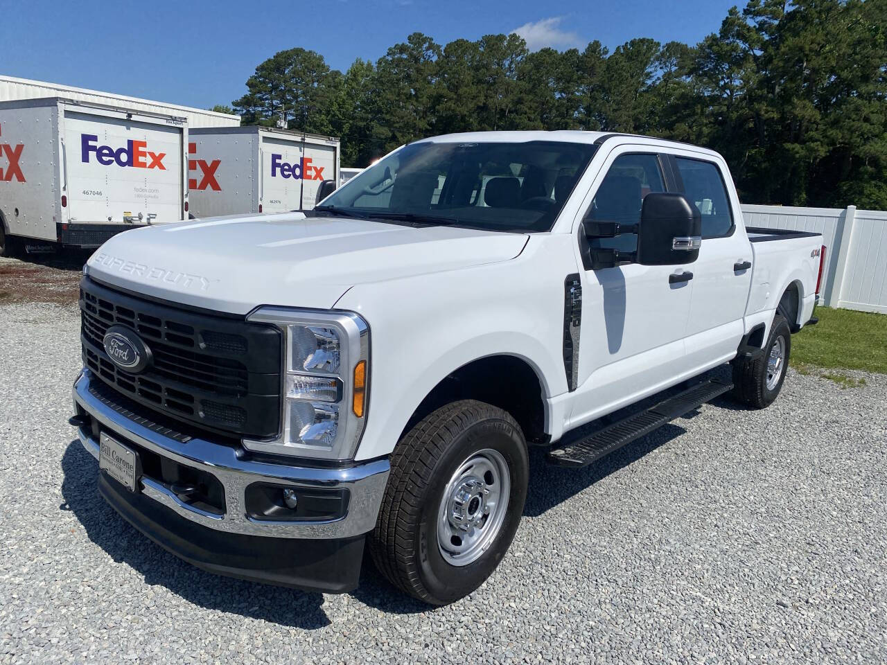 New 2025 Oxford White Ford F-250® XL image 1
