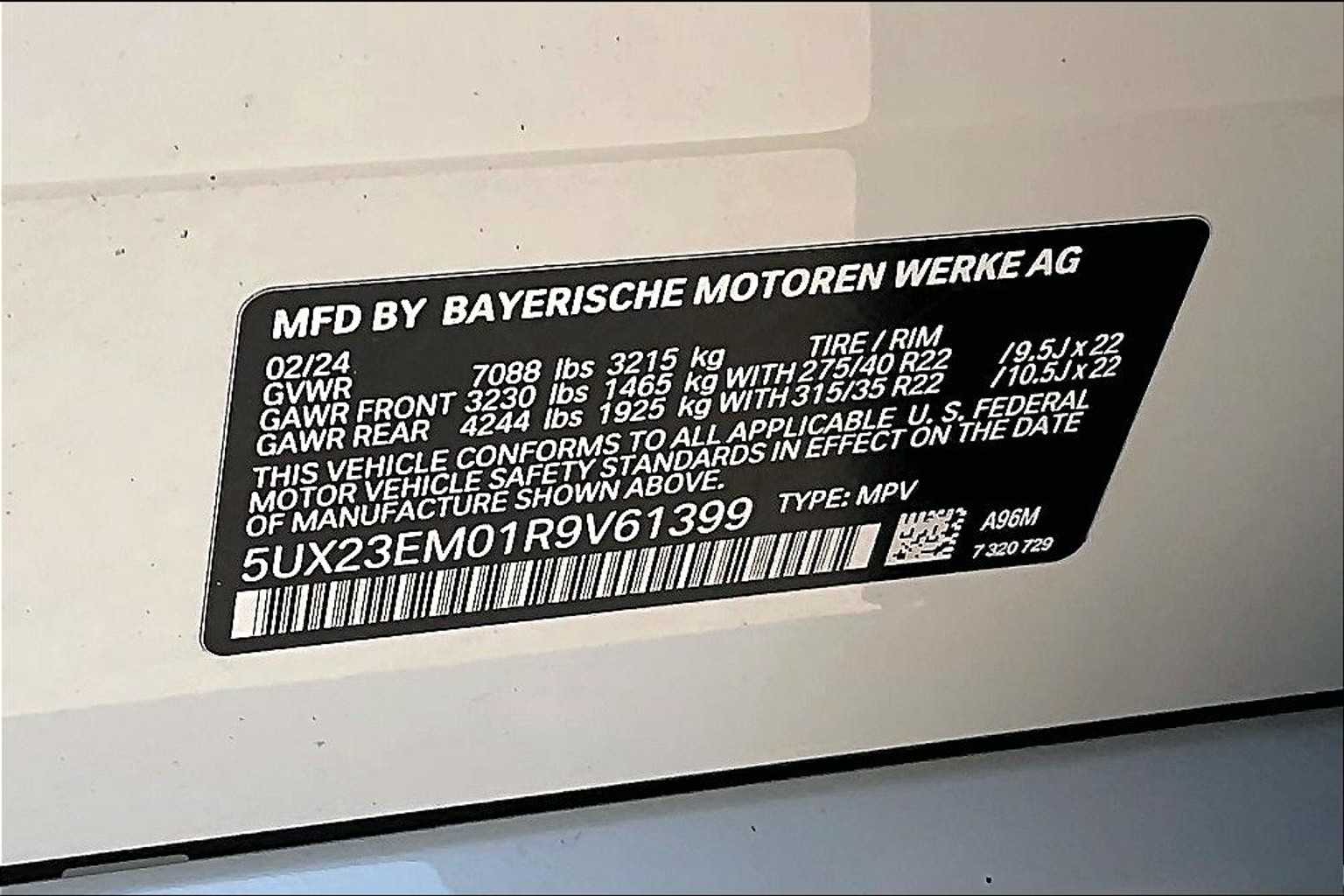 2024 Bmw X7 xDrive40i photo 32