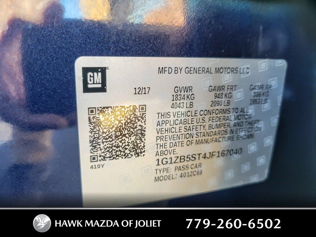 2018 CHEVROLET MALIBU - Image 22