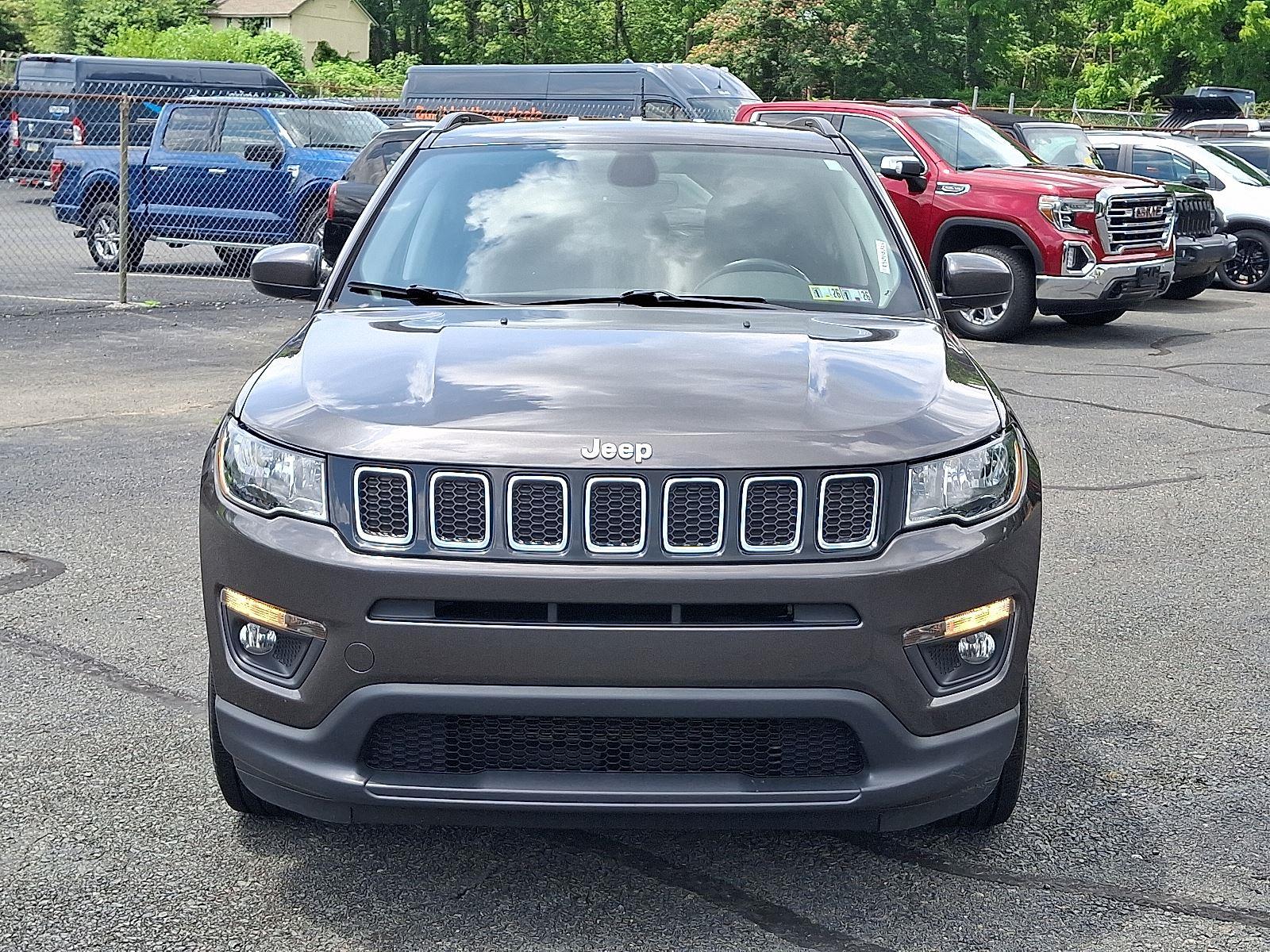 Certified 2021 Jeep Compass Latitude with VIN 3C4NJDBB7MT549230 for sale in Elverson, PA