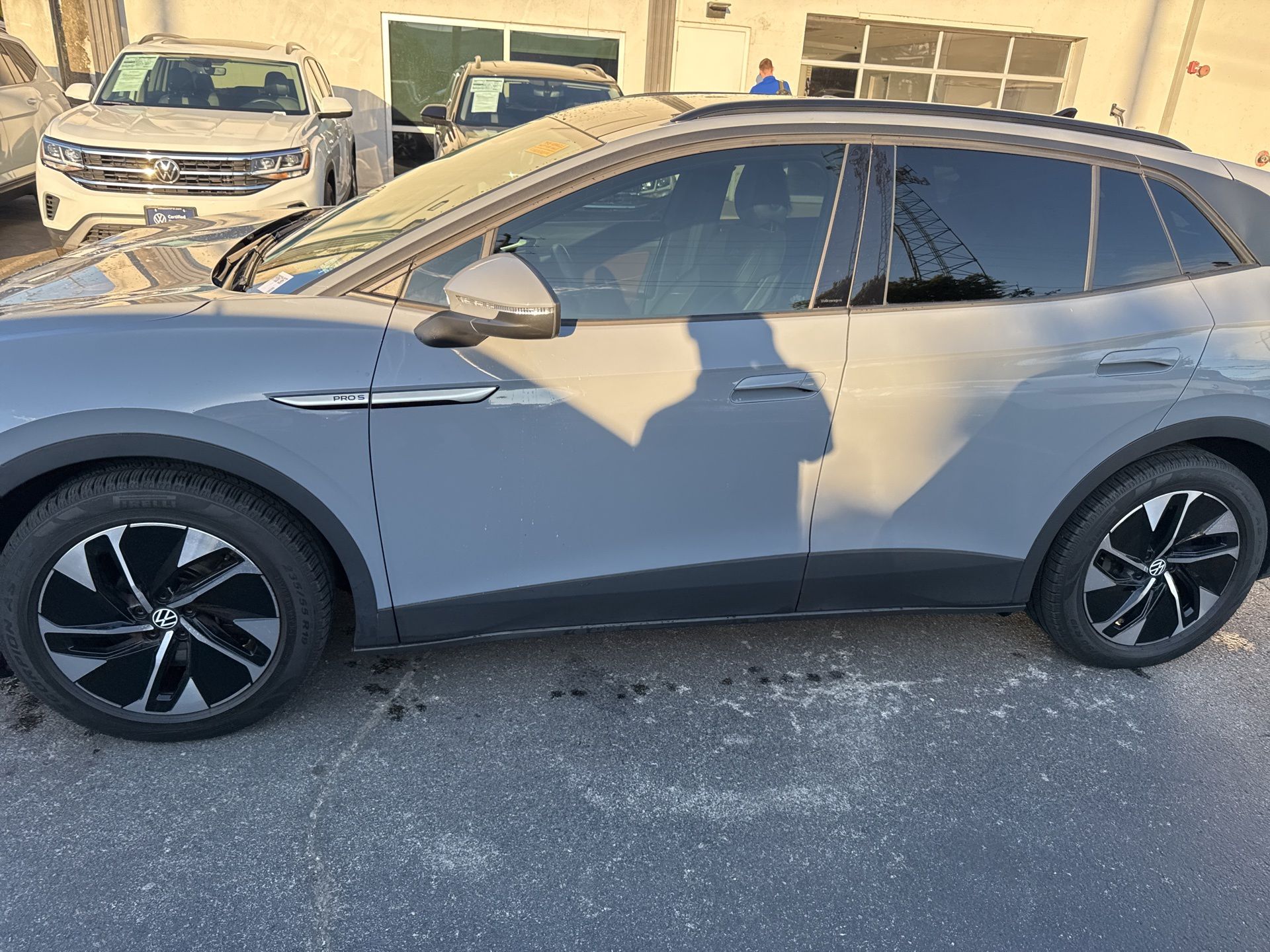 Used 2021 Volkswagen ID.4 PRO S with VIN WVGTMPE24MP060196 for sale in Fort Worth, TX
