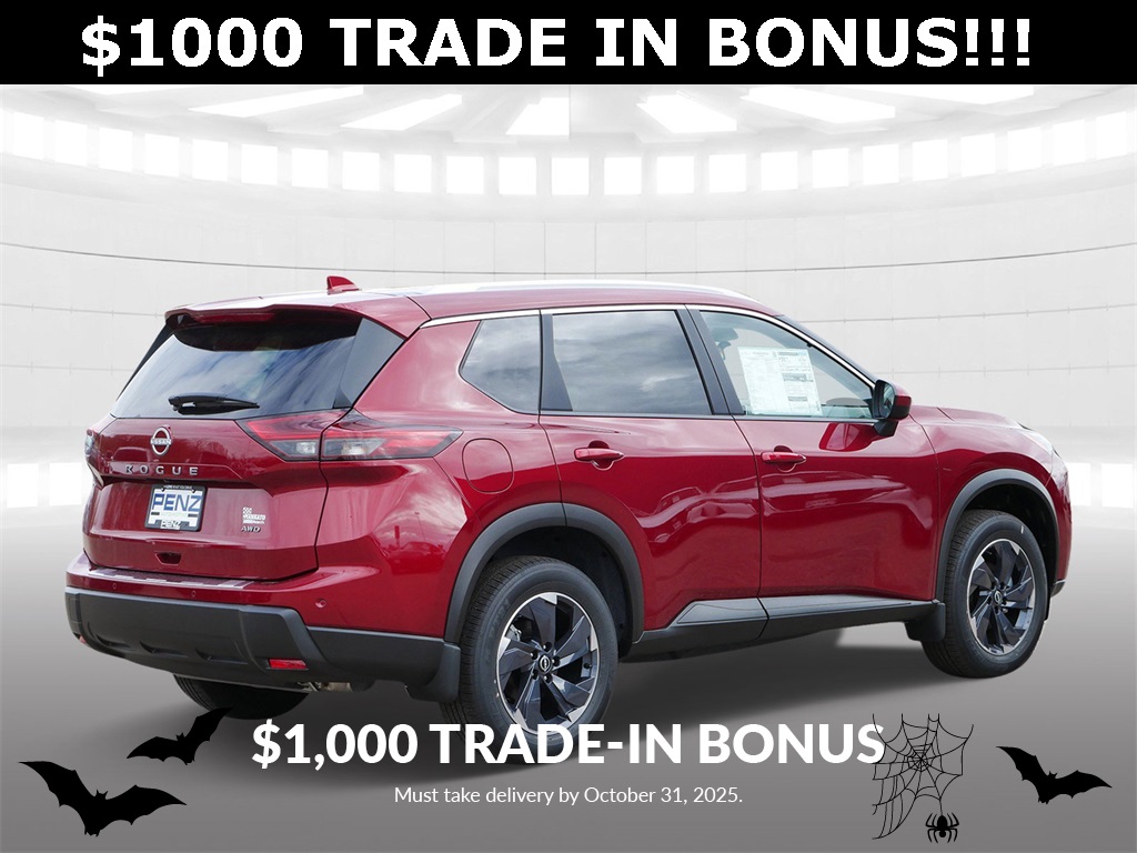 Used 2025 Nissan Rogue SV with VIN JN8BT3BB5SW411155 for sale in Rochester, Minnesota