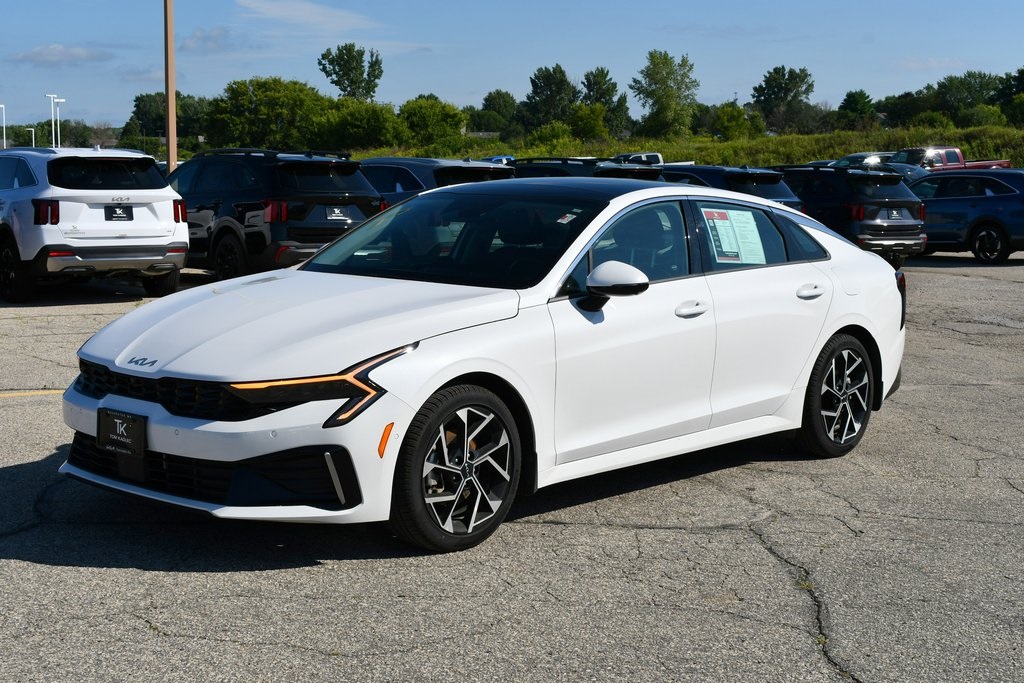 Certified 2025 Kia K5 EX with VIN KNAG34J74S5287547 for sale in Rochester, Minnesota