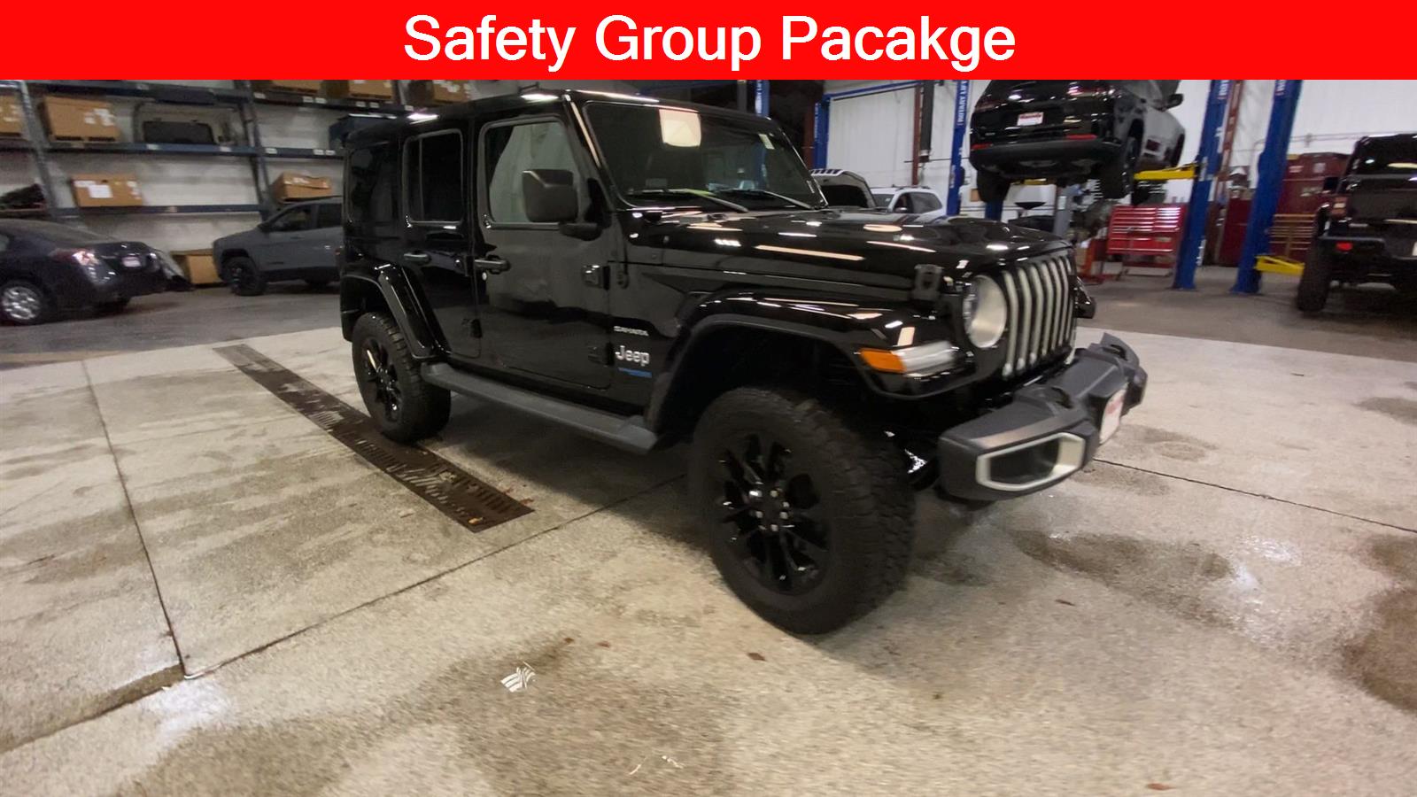Used 2021 Jeep Wrangler Unlimited Sahara 4XE with VIN 1C4JJXP61MW500319 for sale in Waconia, Minnesota