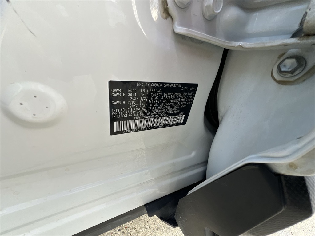 2021 Subaru Ascent Touring photo 39