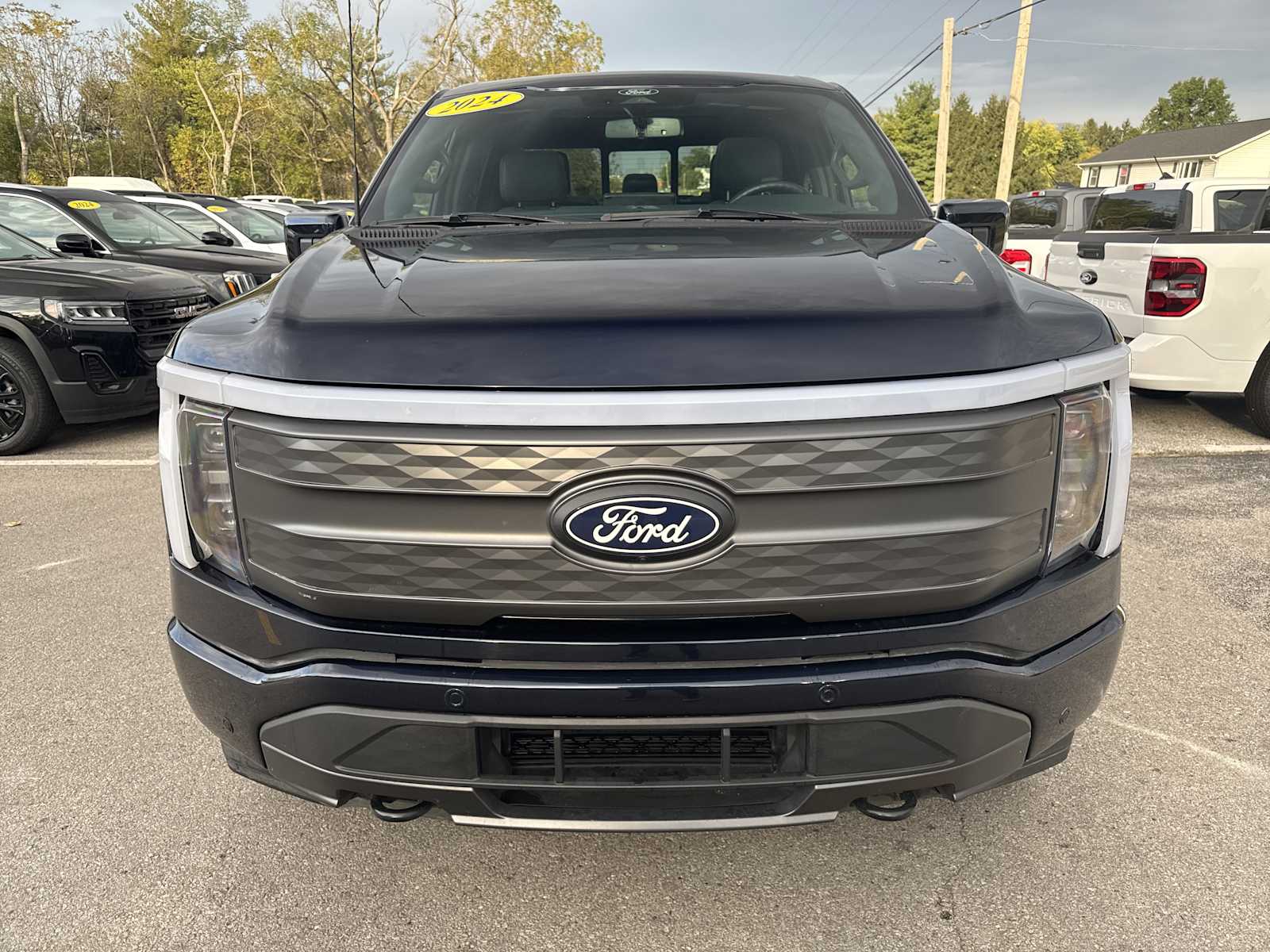 Used 2024 Ford F-150 Lightning Lariat with VIN 1FTVW5L75RWG05801 for sale in West Branch, IA