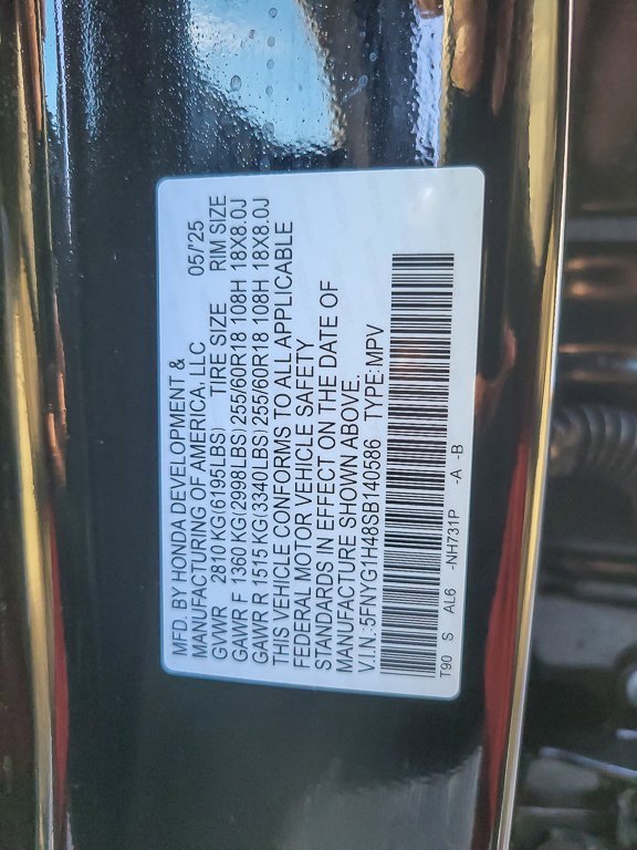 2025 HONDA PILOT - Image 25