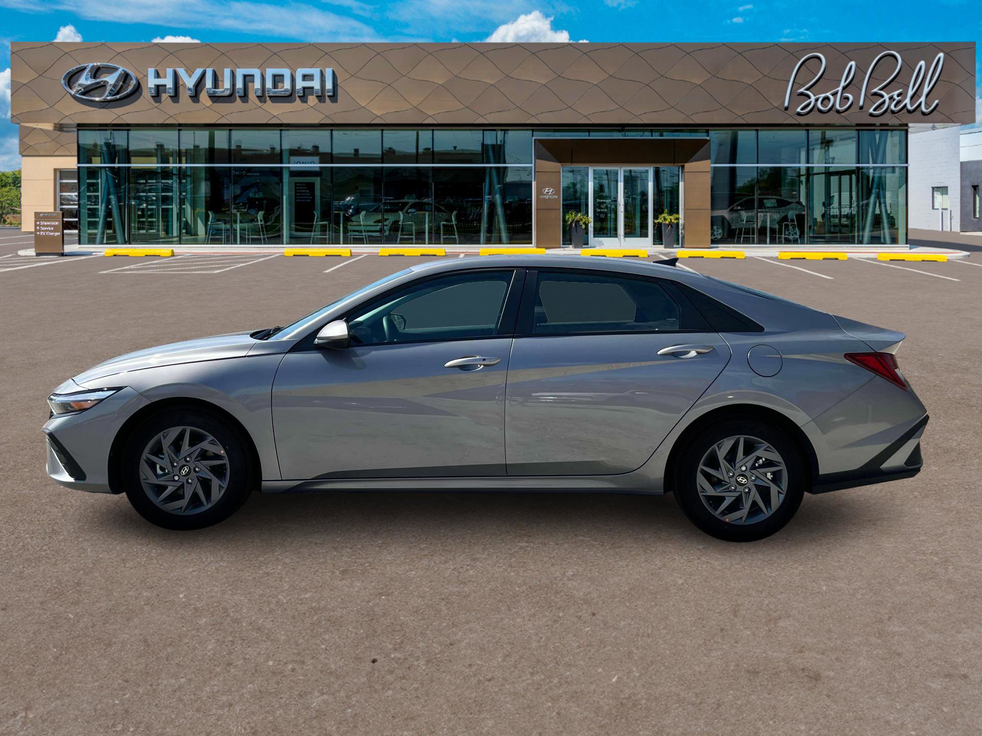 2025 Hyundai Elantra Hybrid Blue photo 3