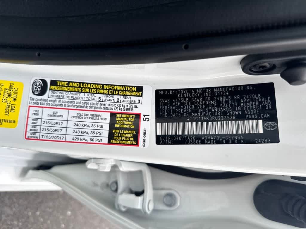 2024 Toyota Camry LE photo 26
