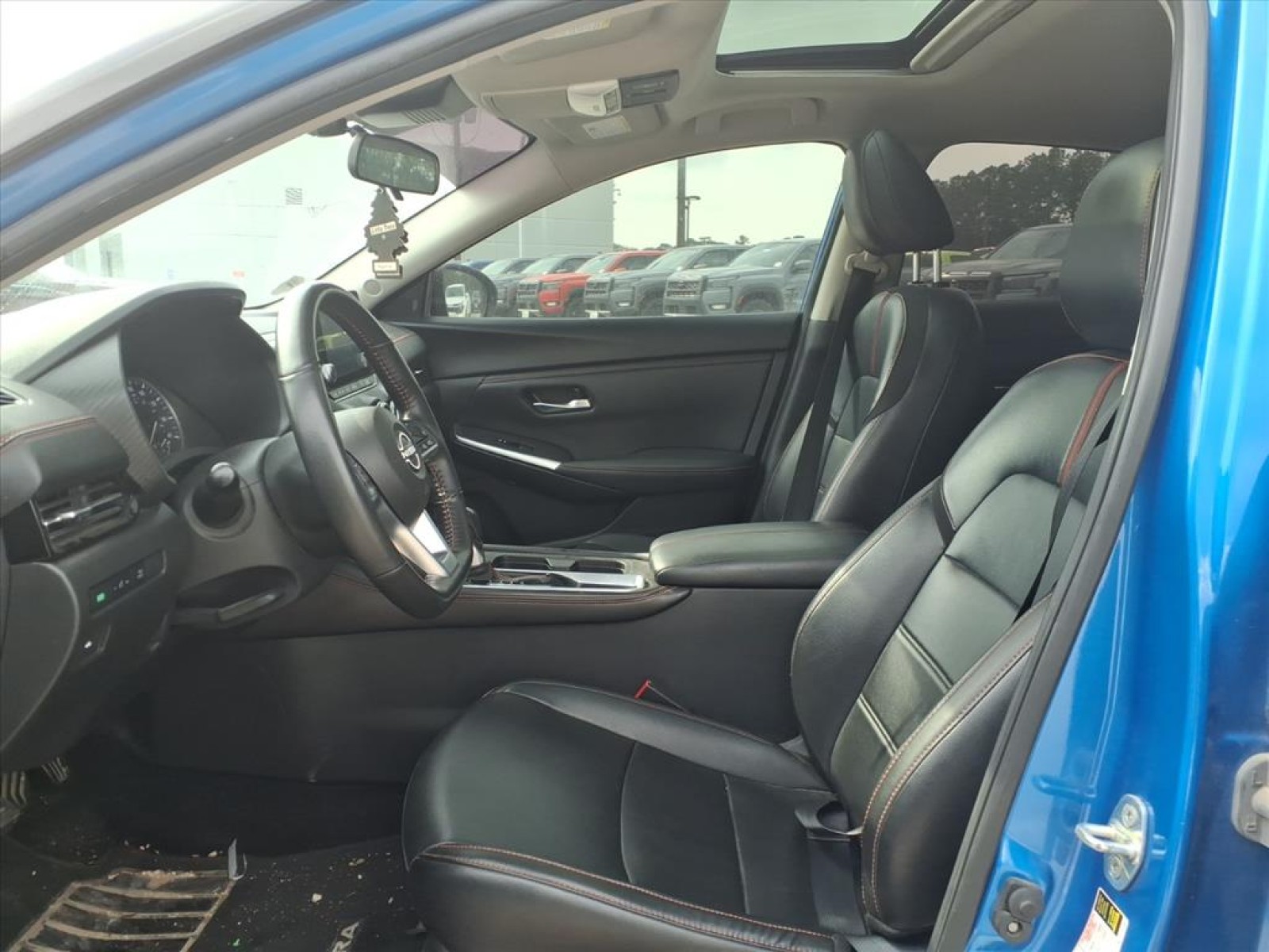 2024 Nissan Sentra SR Blue at Robbins Nissan