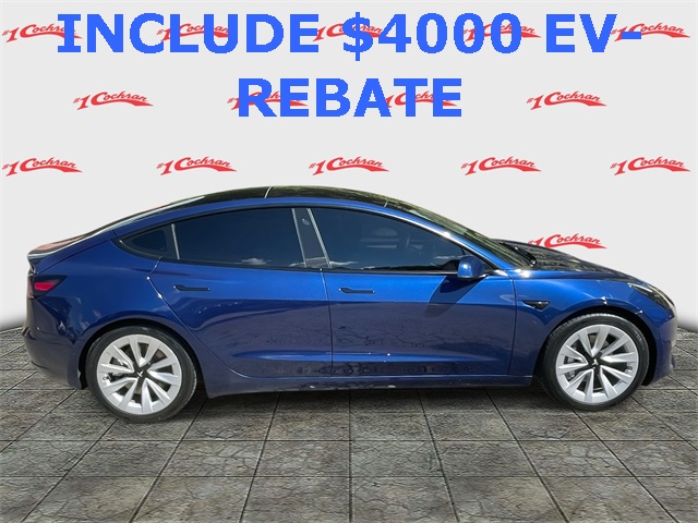 Used 2022 Tesla Model 3 Base with VIN 5YJ3E1EA7NF371932 for sale in Monroeville, PA