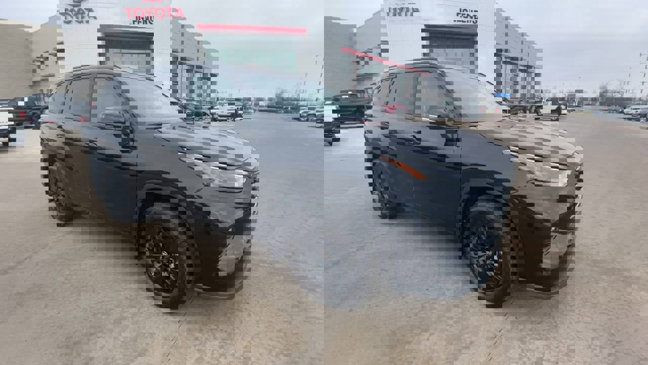 Certified 2024 Toyota Highlander XLE Nightshade with VIN 5TDKBRCH1RS143221 for sale in Kansas City