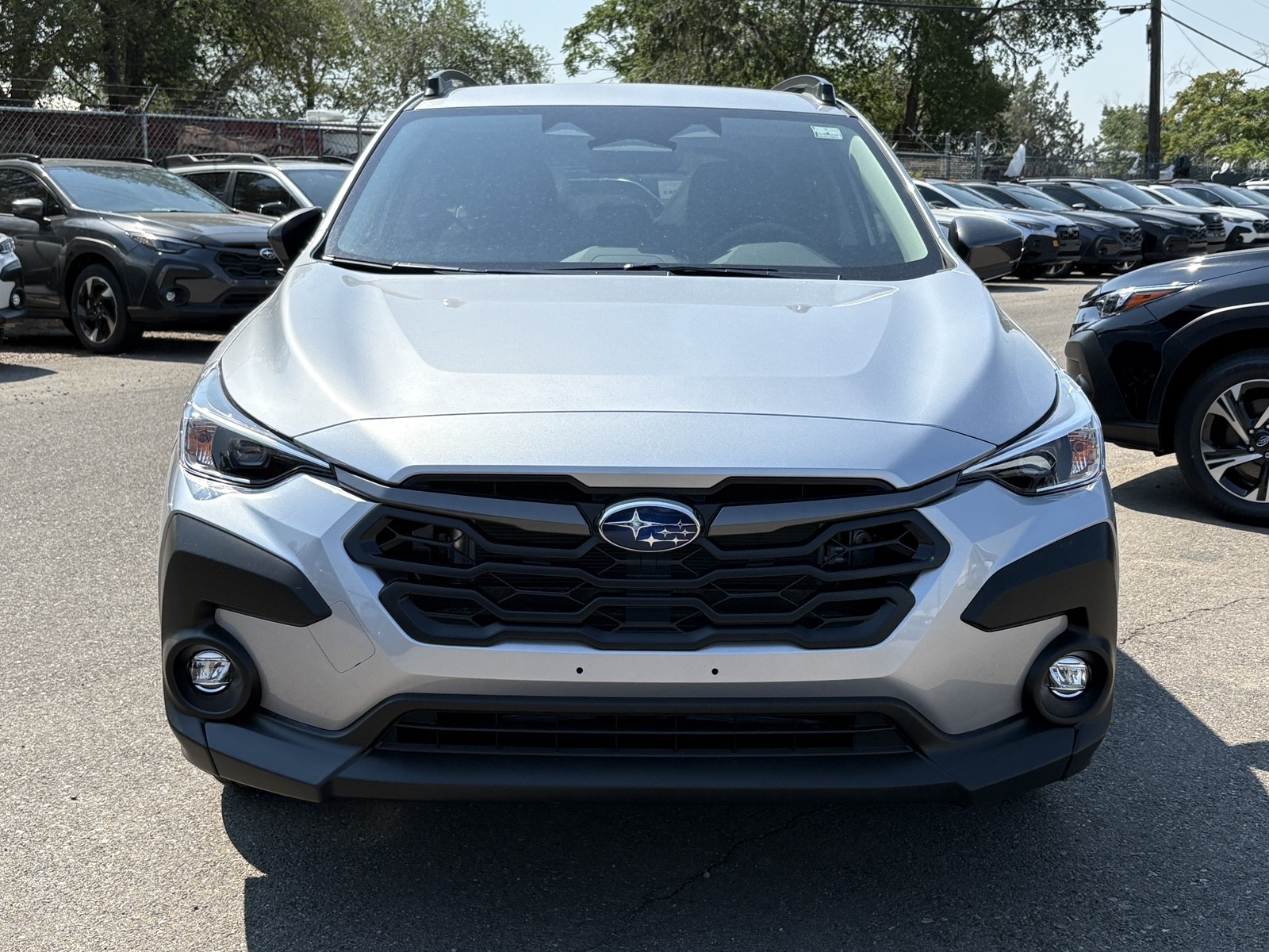 New 2025 Ice Silver Metallic Subaru Premium image 3