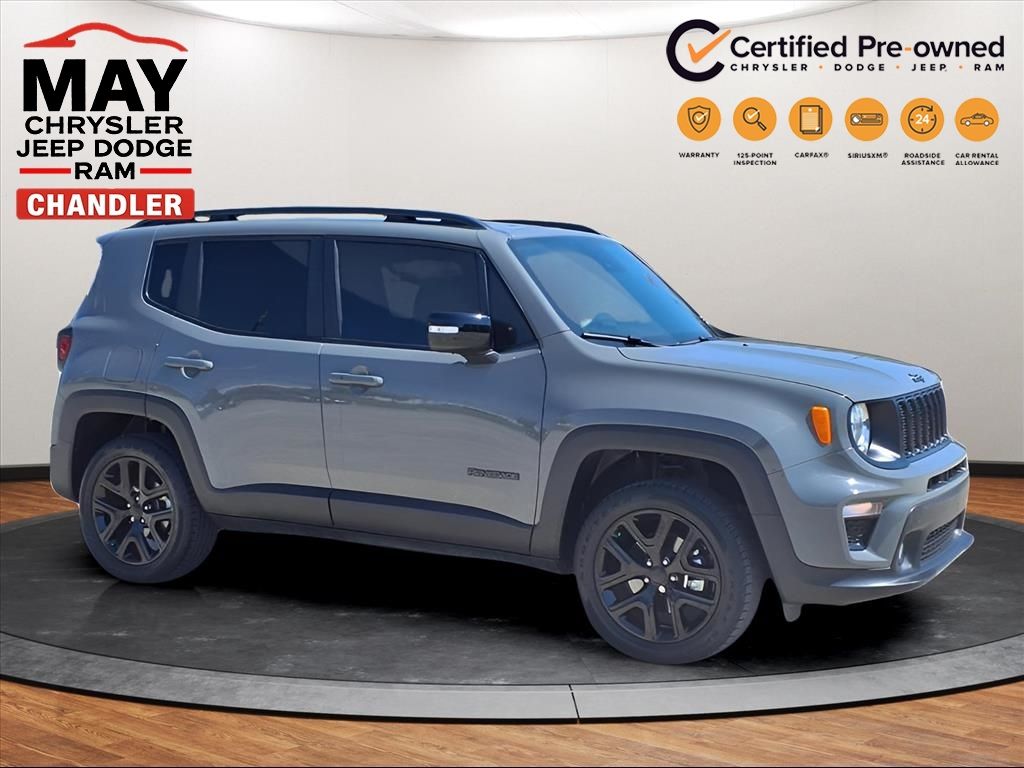 Used 2022 Jeep Renegade Altitude with VIN ZACNJDE17NPN99621 for sale in Chandler, OK