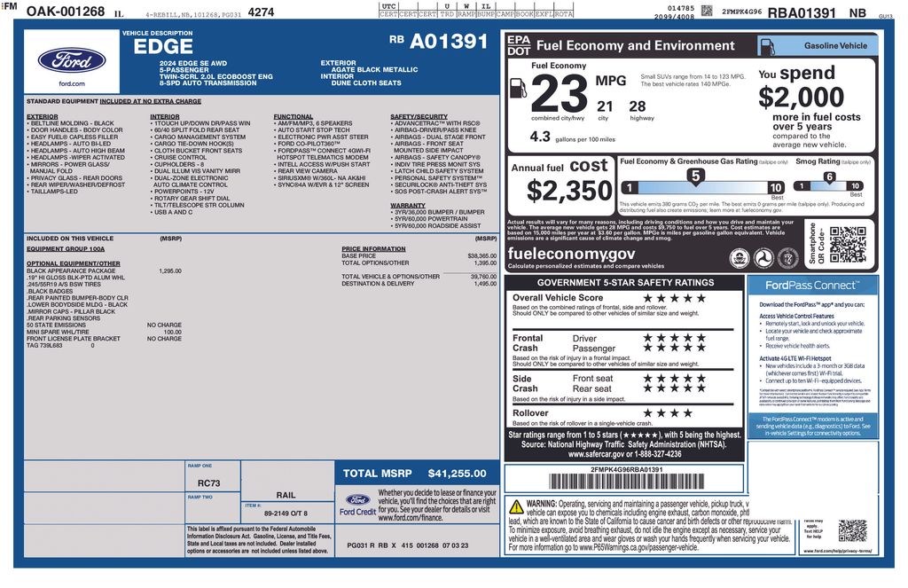 2024 FORD EDGE - Image 30