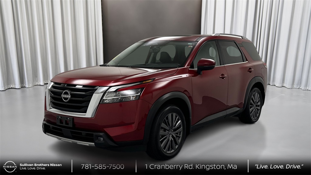 Certified Used 2022 Red Nissan SL image 1