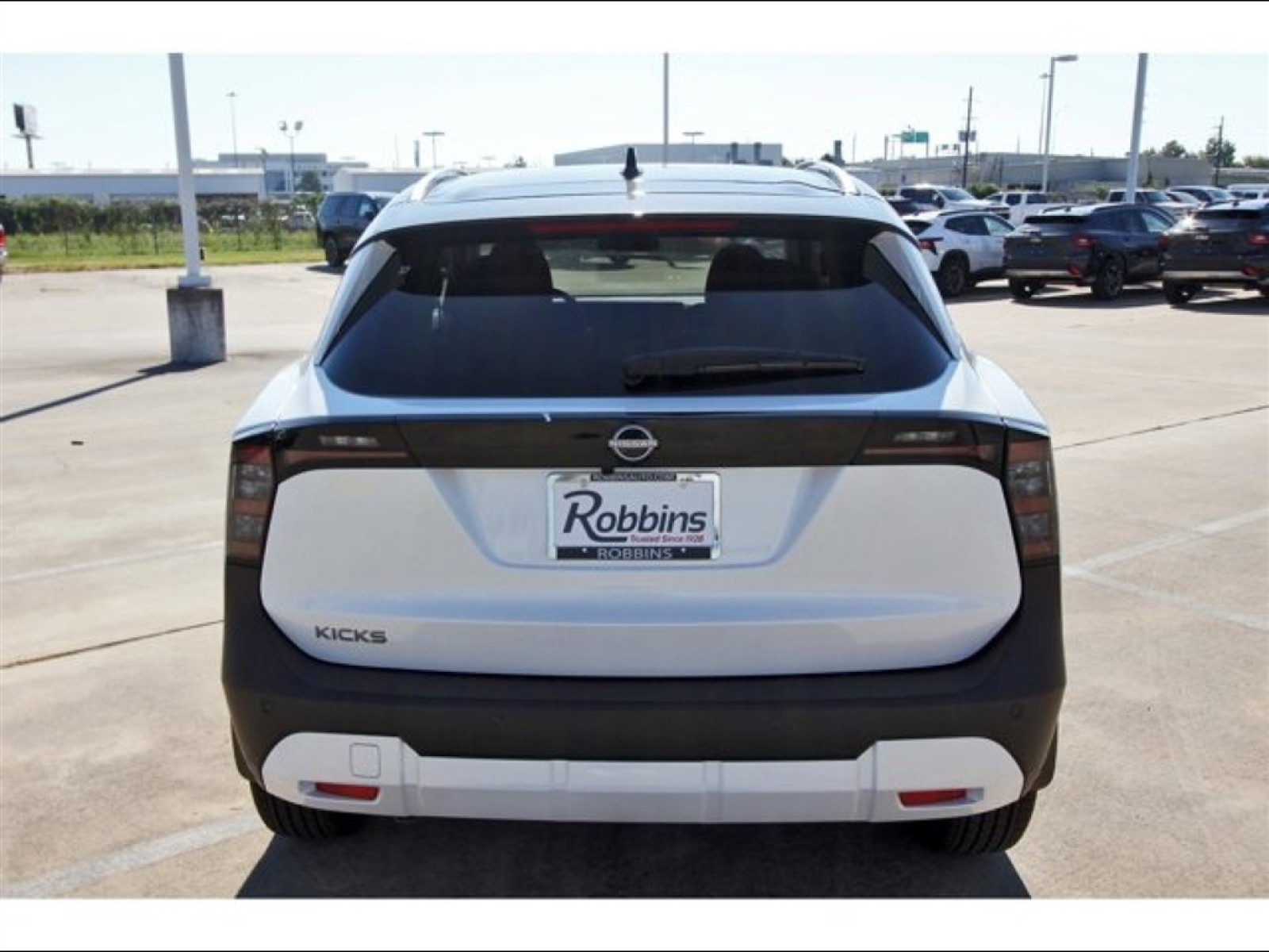 2026 Nissan Kicks SV White at Robbins Nissan