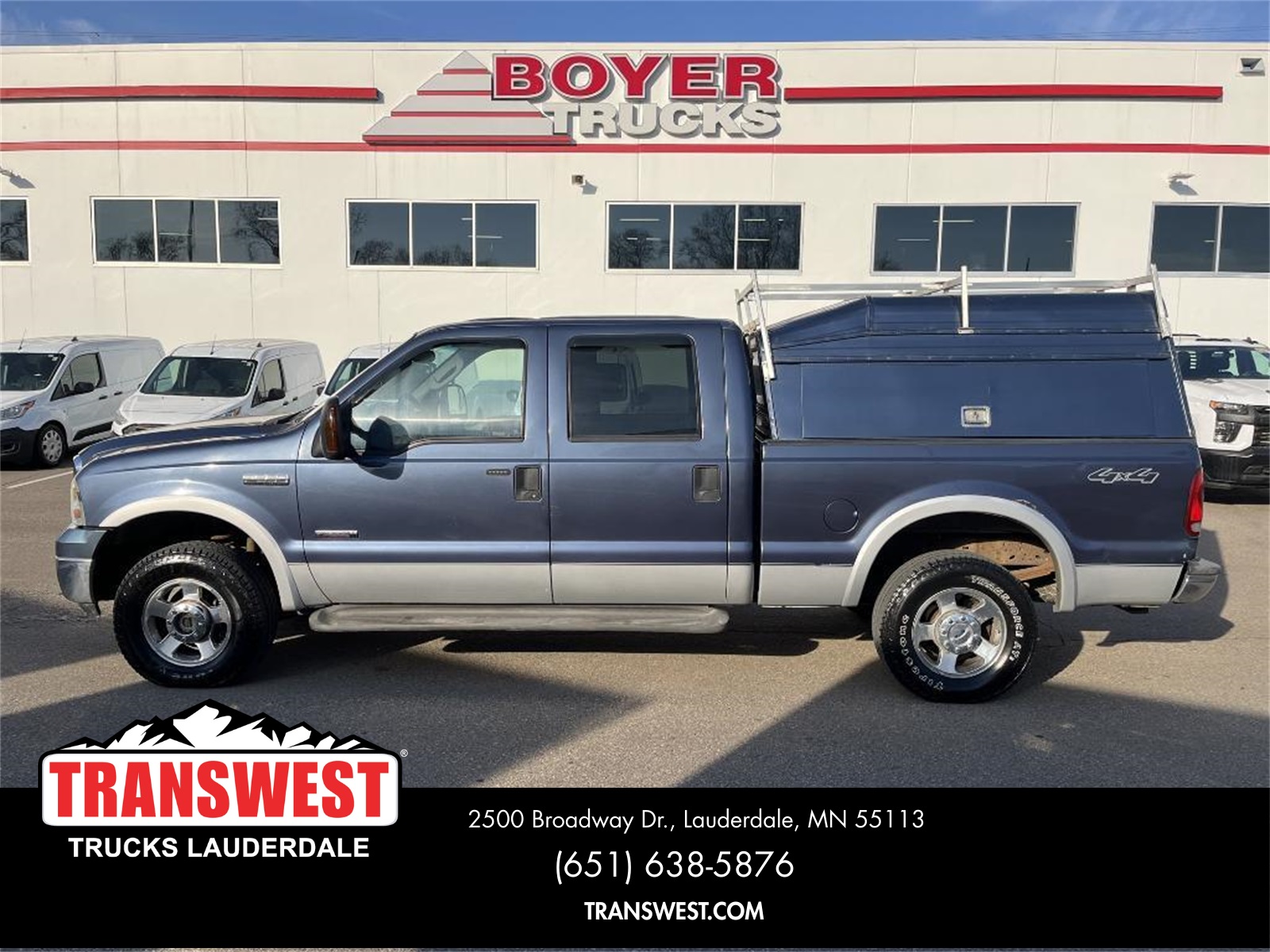 Used 2005 Ford F-250 Super Duty Lariat with VIN 1FTSW21P55EC02227 for sale in Minneapolis, Minnesota