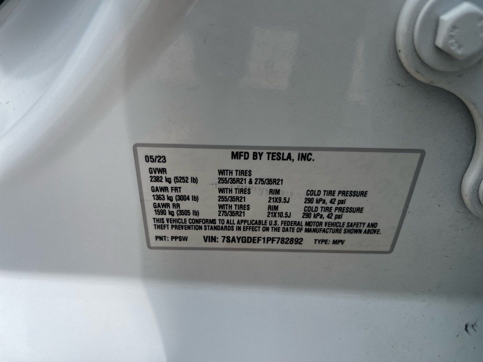 2023 Tesla Model Y Performance photo 7