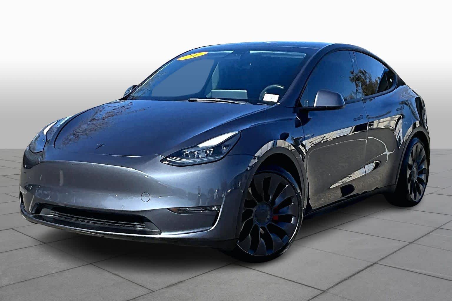 Used 2021 Tesla Model Y Performance with VIN 5YJYGDEF2MF278084 for sale in Folsom, CA