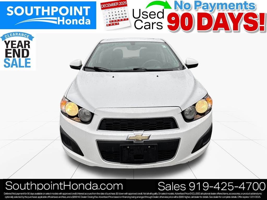 Used 2015 Chevrolet Sonic LT with VIN 1G1JC6SBXF4151158 for sale in Durham, NC