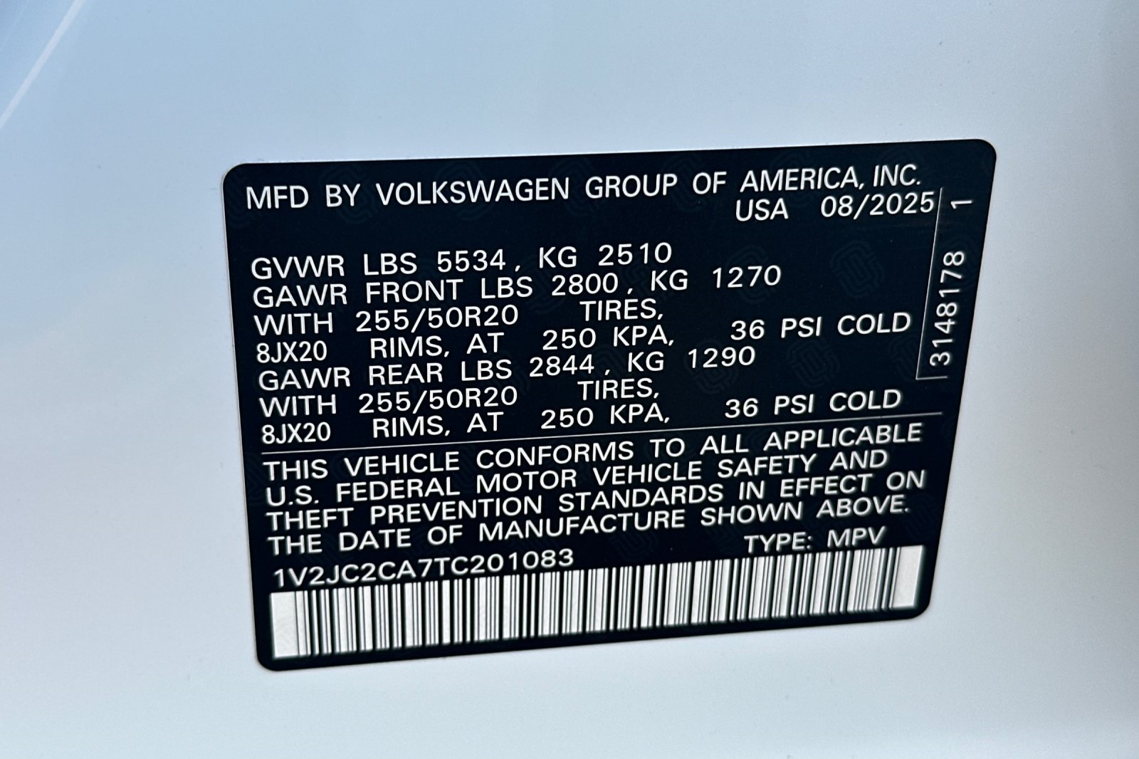 2026 Volkswagen Atlas Cross Sport SE Technology photo 23