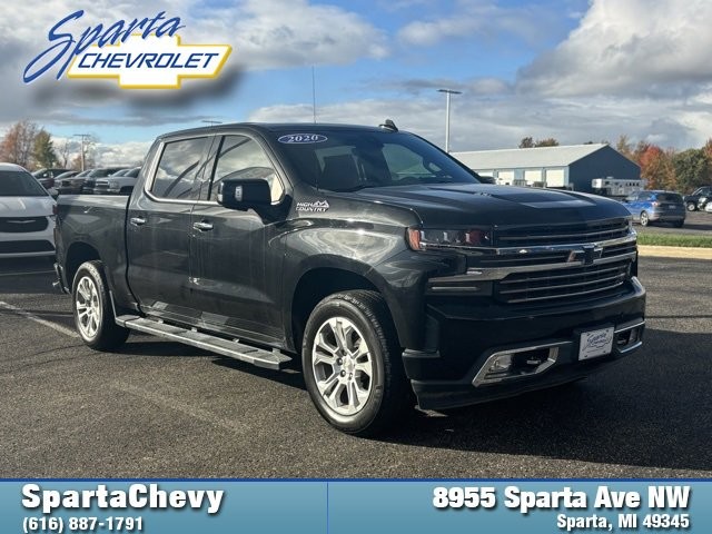 Pre-Owned 2020 Chevrolet Silverado 1500 High Country Crew Cab in