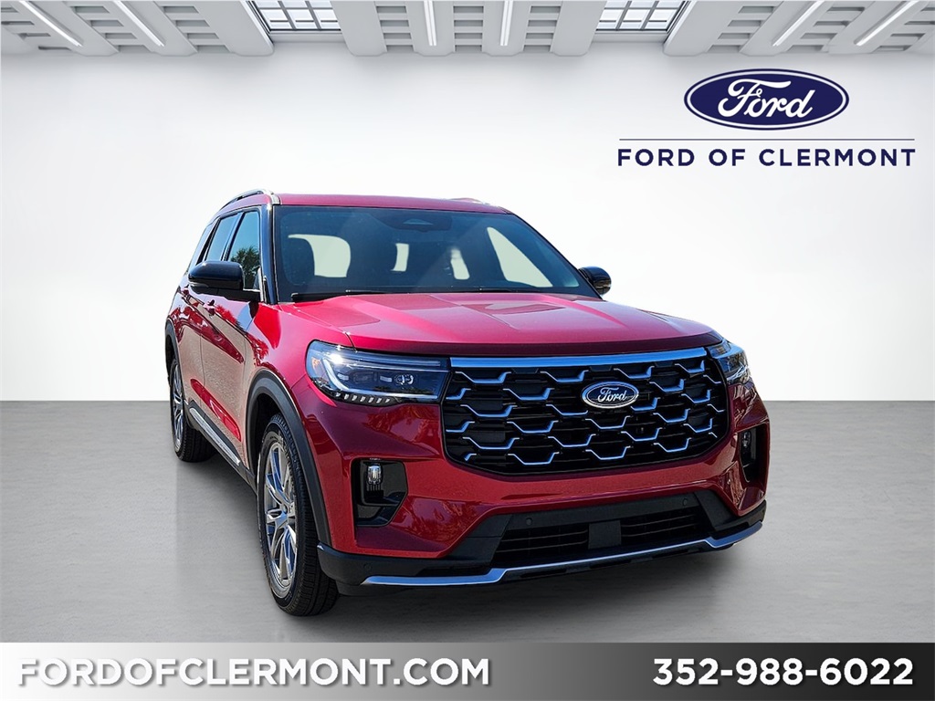 2026 Ford Explorer Platinum's photo
