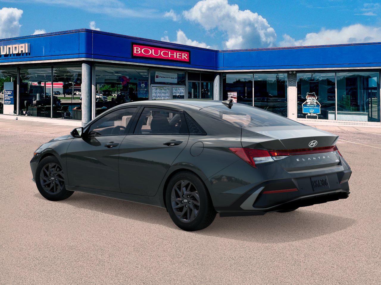 2025 Hyundai Elantra Hybrid Blue photo 4