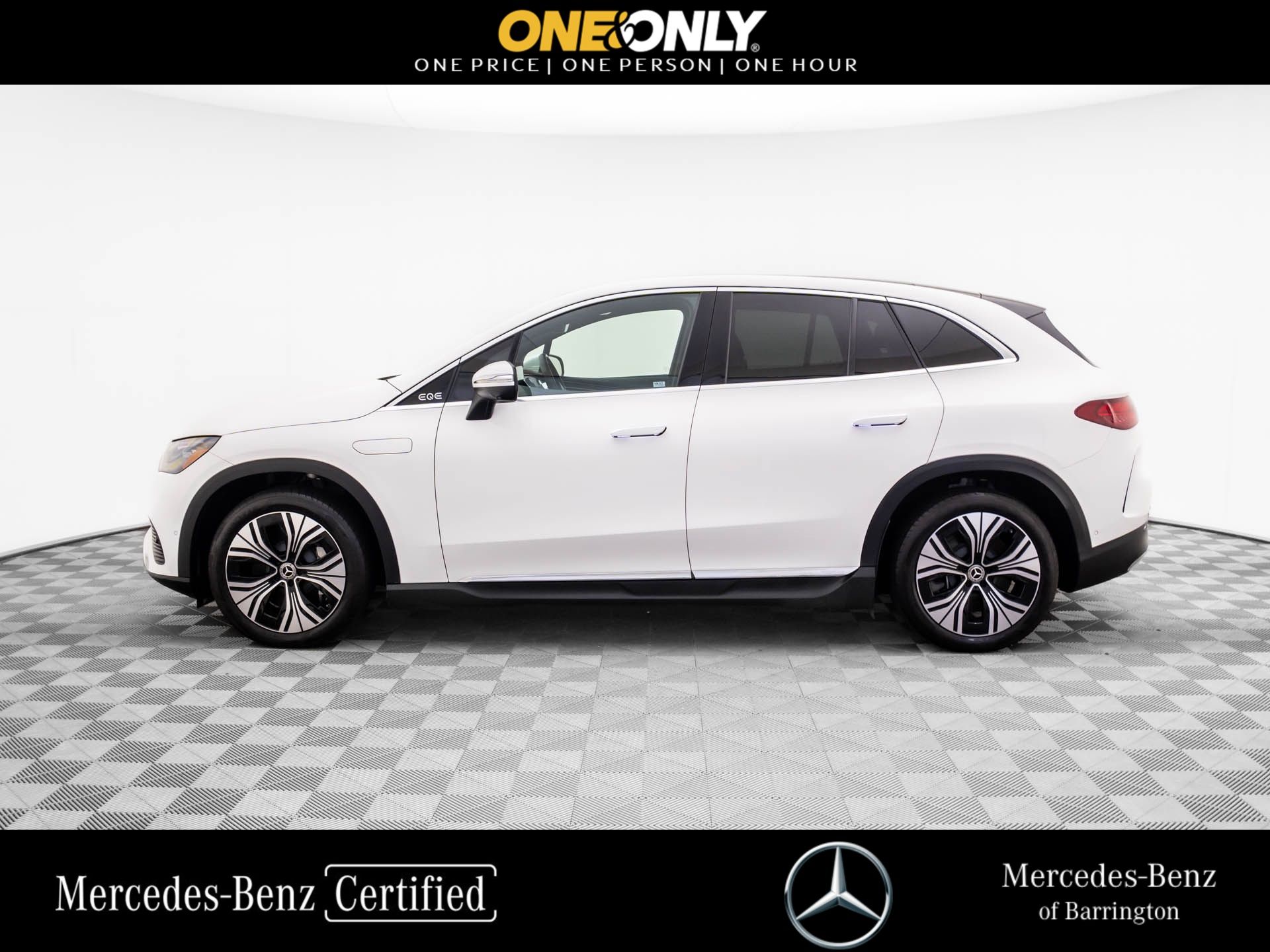 Certified 2024 Mercedes-Benz EQE SUV Base with VIN 4JGGM1CB4RA044429 for sale in Barrington, IL