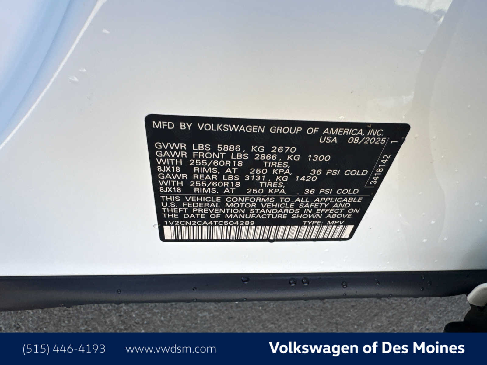 2026 Volkswagen Atlas Peak Edition SE photo 16