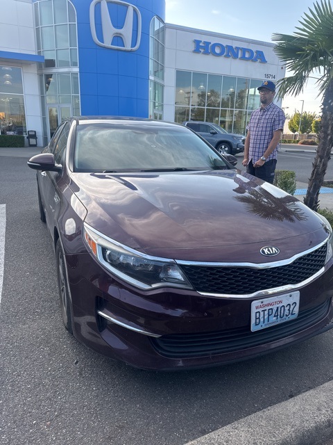 Used 2016 Kia Optima LX with VIN 5XXGT4L18GG005778 for sale in Marysville, WA