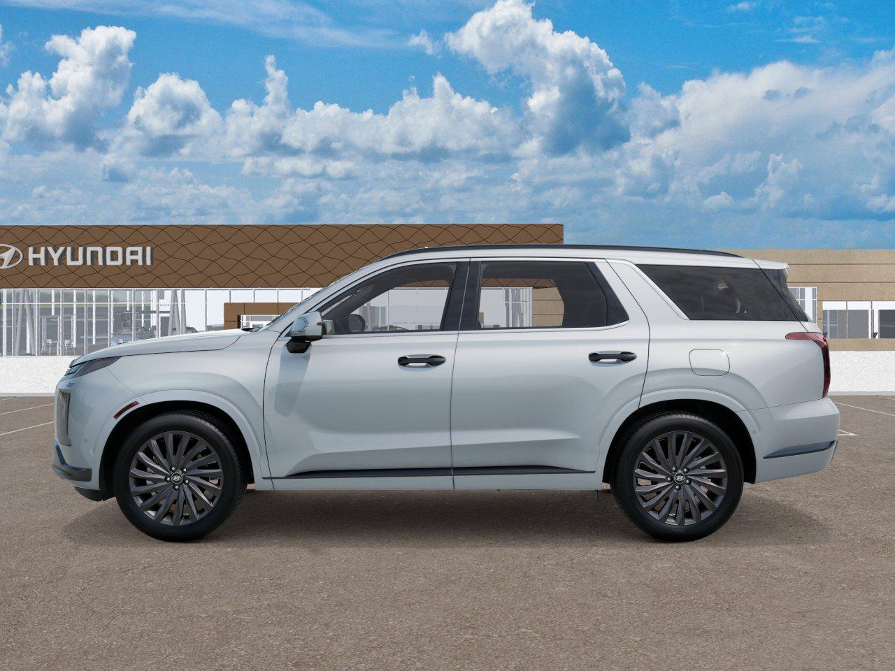 New 2025 Hyper White Hyundai Calligraphy Night Edition AWD image 3