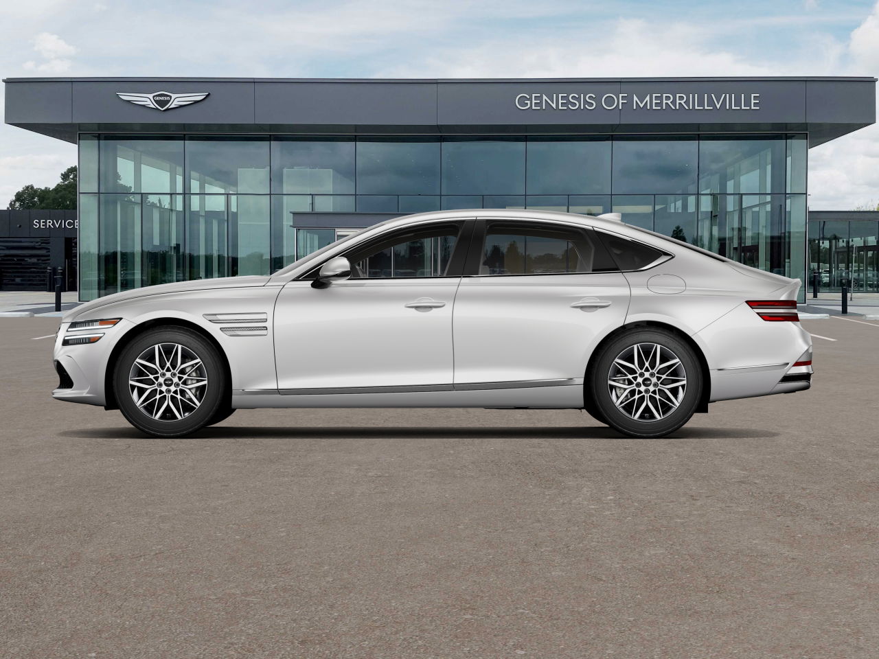 2026 Genesis G80 2.5T AWD photo 3