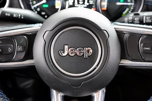 Used 2021 Black Jeep Unlimited Rubicon 4xe image 36