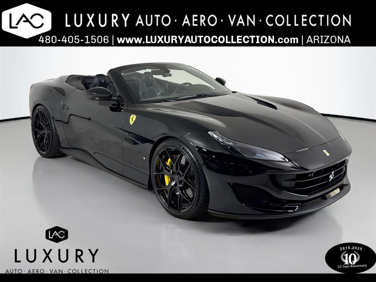 Used 2019 Nero Ferrari Carbon Fiber Driver Zone | Vossen Wheels | Electric Seats image 1