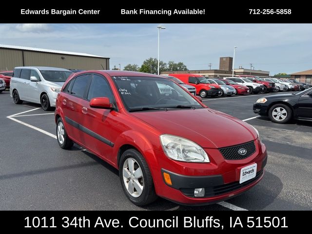 Used 2008 Kia Rio SX with VIN KNADE163786348880 for sale in Council Bluffs, IA