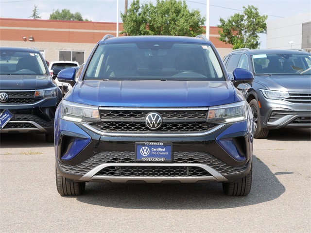 Certified 2023 Volkswagen Taos SE with VIN 3VVNX7B20PM344137 for sale in Inver Grove Heights, Minnesota