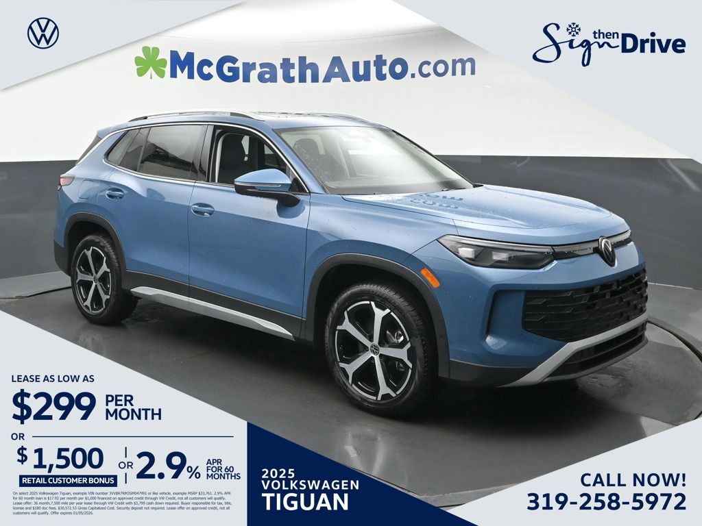 2025 Volkswagen Tiguan SE's photo