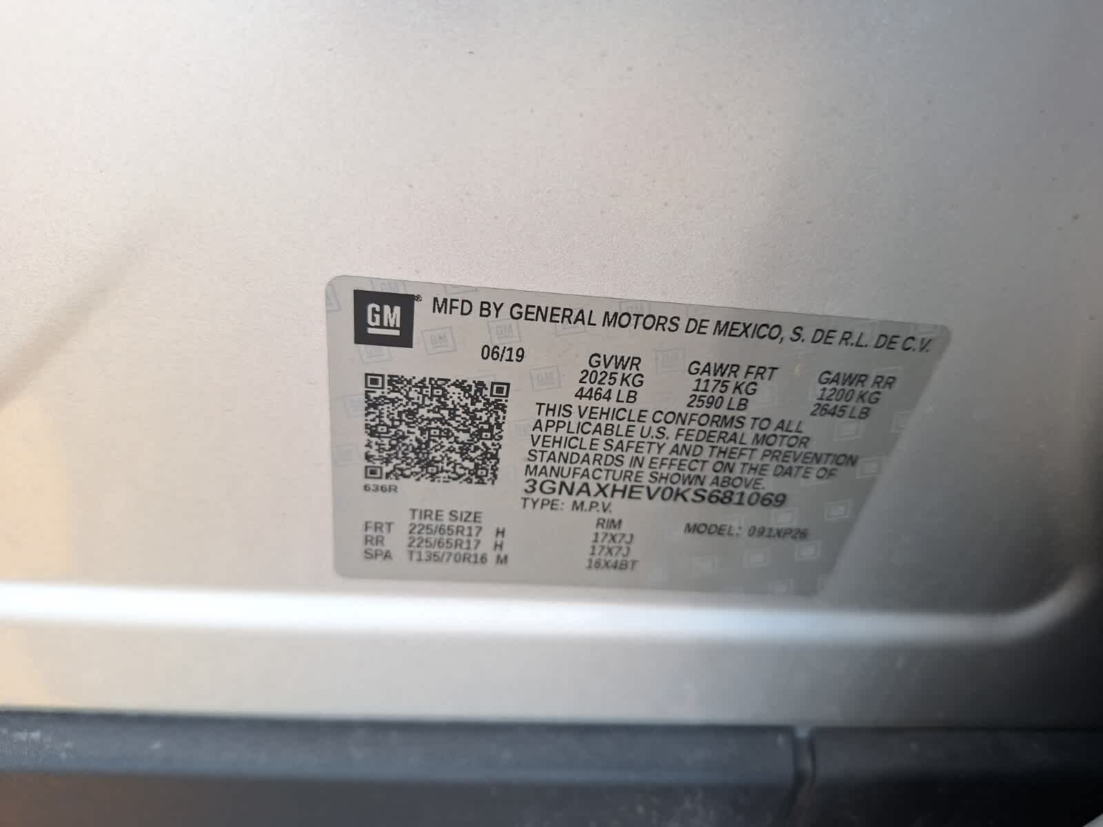 2019 Chevrolet Equinox LS photo 30