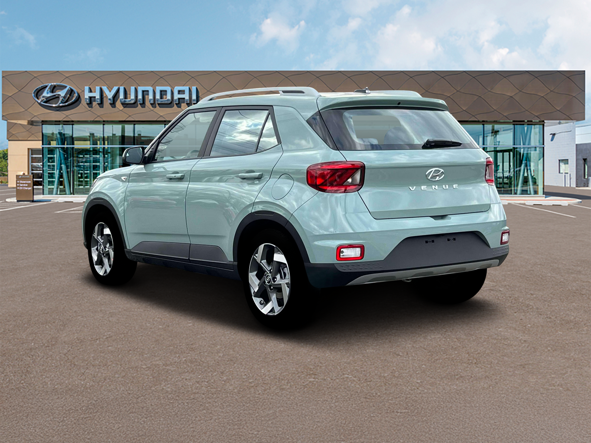 New 2025 Green Hyundai SEL image 5