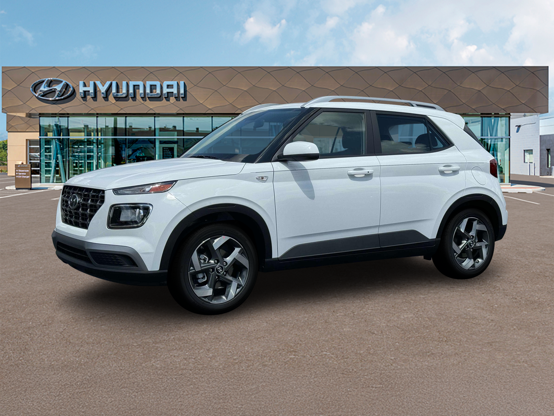 New 2025 White Hyundai SEL image 2