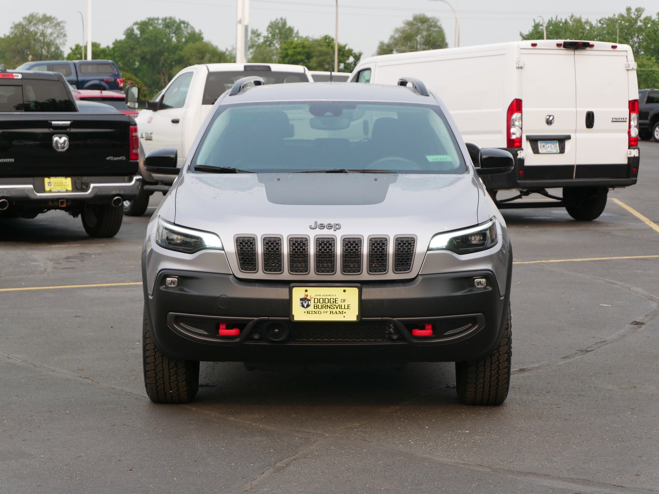 Used 2022 Jeep Cherokee Trailhawk with VIN 1C4PJMBX2ND519435 for sale in Saint Charles, Minnesota