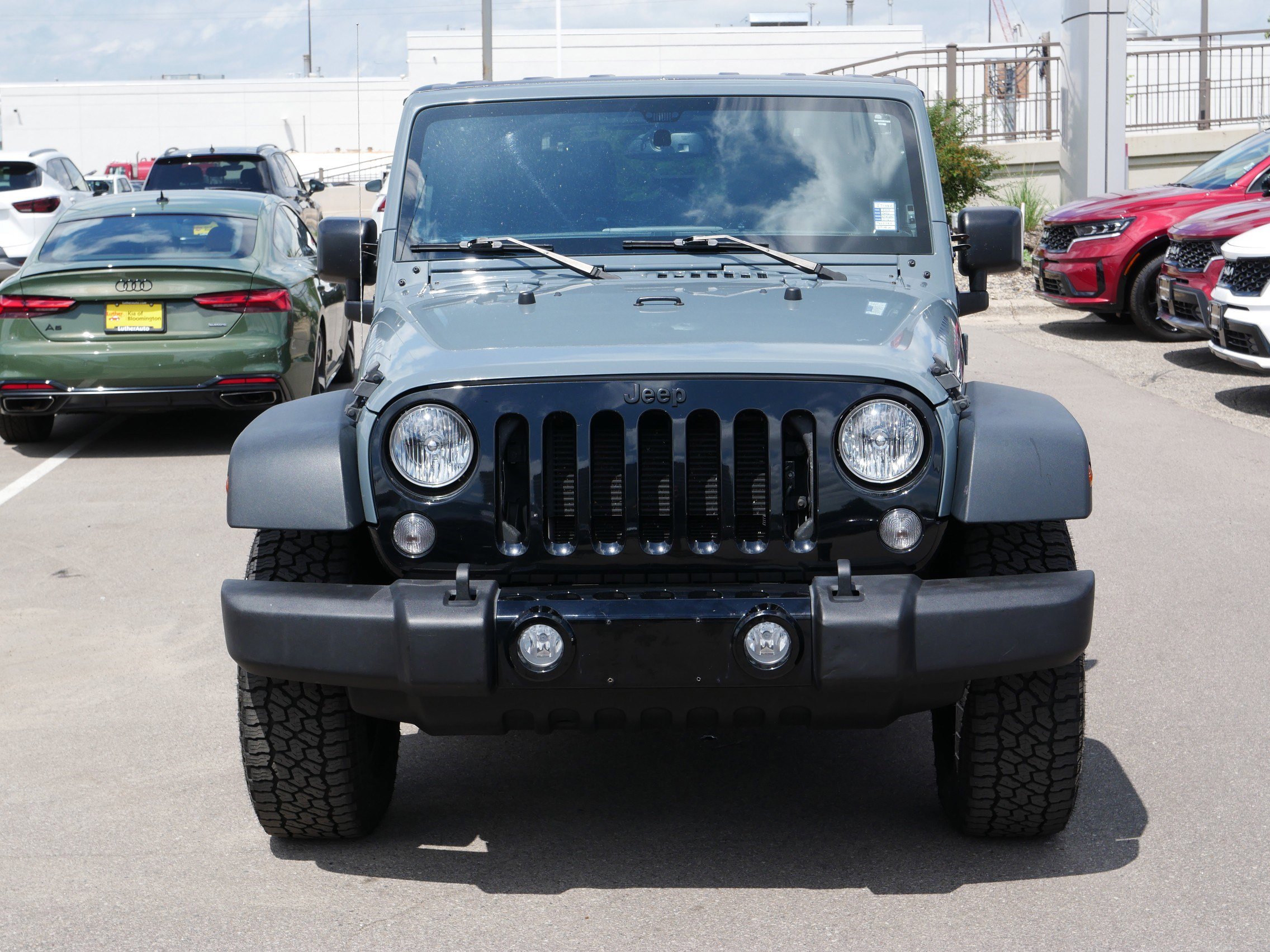 Used 2015 Jeep Wrangler Sport with VIN 1C4AJWAG6FL555784 for sale in Bloomington, Minnesota