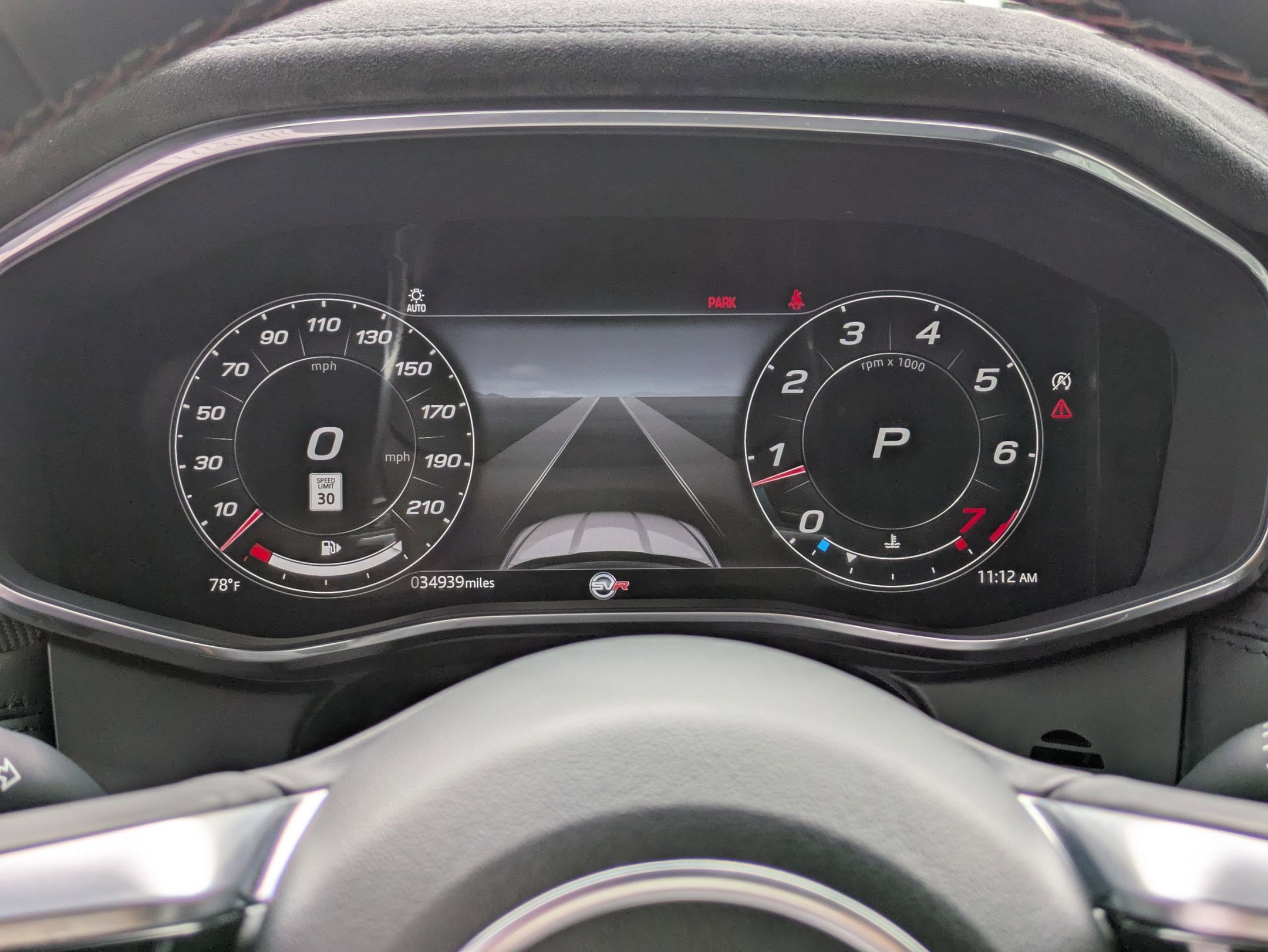 2022 Jaguar F-PACE SVR photo 14