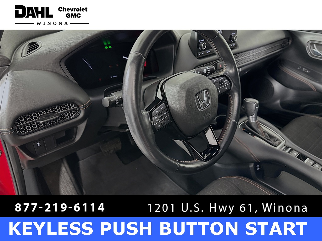 Used 2024 Honda HR-V Sport with VIN 3CZRZ1H53RM722151 for sale in Winona, Minnesota