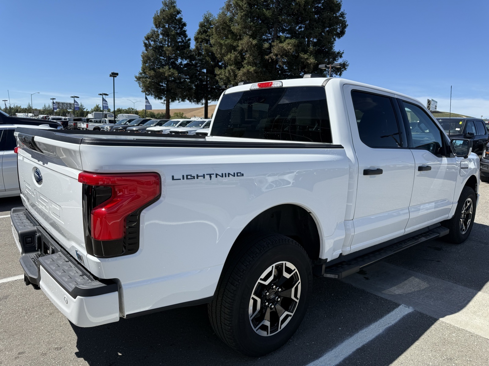 Used 2023 Ford F-150 Lightning XLT with VIN 1FTVW1EL3PWG13833 for sale in Livermore, CA