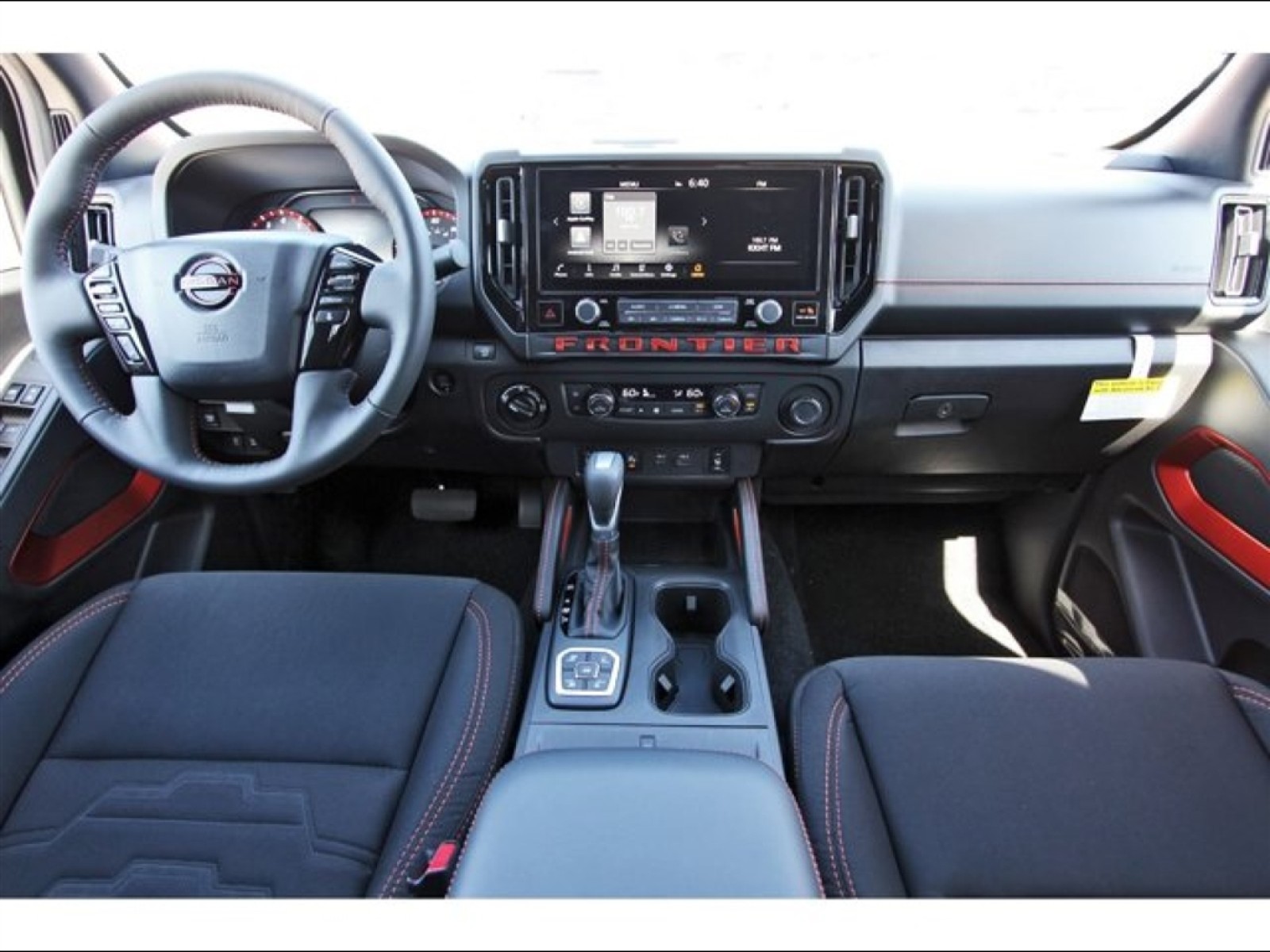 2026 Nissan Frontier Crew Cab PRO-4X® Red at Robbins Nissan