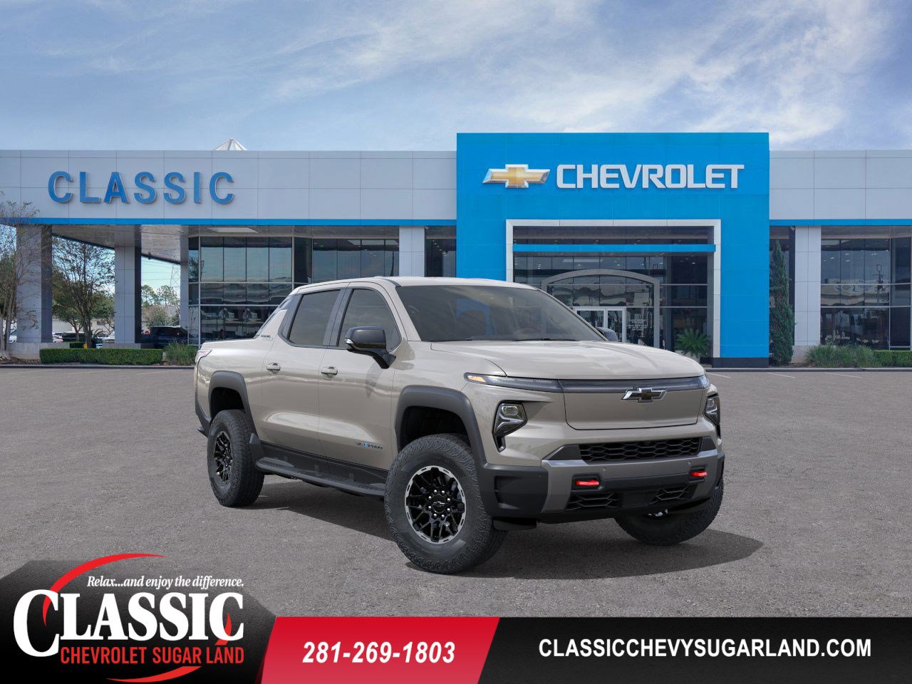 2026 Chevrolet Silverado EV Trail Boss - Max Range Tan at Classic Elite Chevrolet Hwy 6