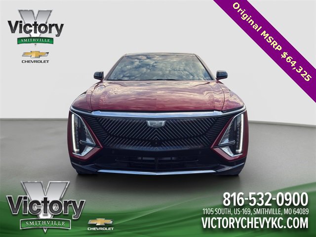 Used 2024 Cadillac LYRIQ Luxury 1 with VIN 1GYKPPRK2RZ110147 for sale in Smithville, MO